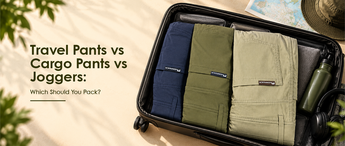 Travel Pants vs Cargo Pants vs Joggers: Which Should You Pack?