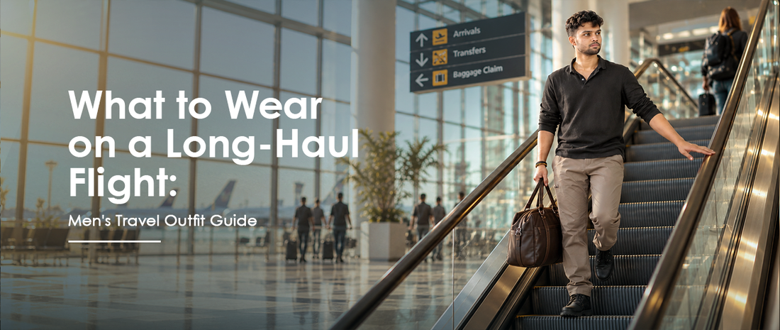 What to Wear on a Long-Haul Flight: Men's Travel Outfit Guide