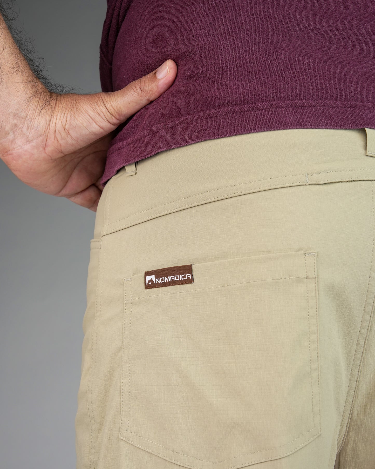 Nomadica Men’s All-Terrain Light weight Travel Pant – UPF 50+ Sun Protection, Water Repellent, Anti-Microbial, Soil-Release Finish
