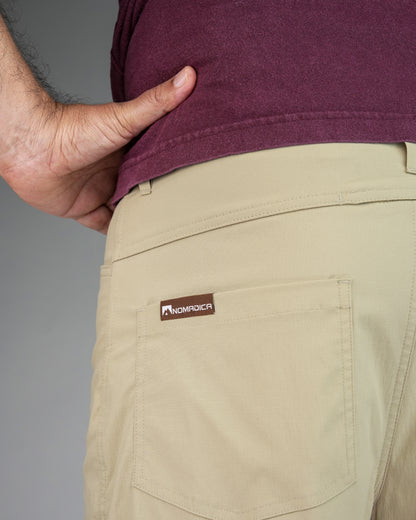 Nomadica Men’s All-Terrain Light weight Travel Pant – UPF 50+ Sun Protection, Water Repellent, Anti-Microbial, Soil-Release Finish