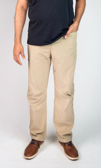Nomadica Men’s All-Terrain Light weight Travel Pant – UPF 50+ Sun Protection, Water Repellent, Anti-Microbial, Soil-Release Finish